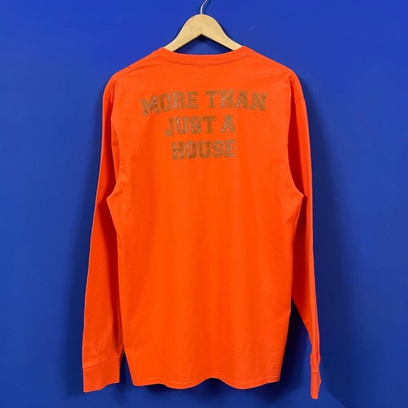 PORT & COMPANY AUTHENTIC HEAVY COTTON MONTSERRAT FULL SLEEVES GRAPHIC T-SHIRT - Picture 3 of 7